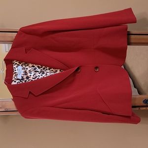Kasper, Burnt Red Blazer, size 18